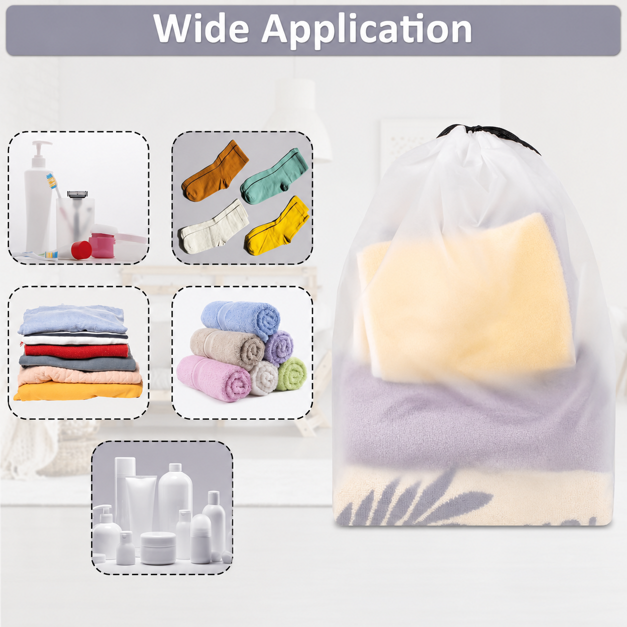 VELORA™ 5pc Shoe Bags
