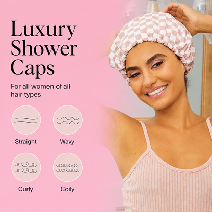 Flexi Lush™ Waterproof Shower Cap
